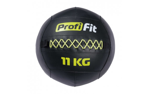 Медицинбол набивной 11кг Profi-Fit Wallball 600_380