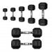 Гантель 45кг Perform Better Rubber Encased Hex Dumbbells 4137-45\BK-45-00 75_75