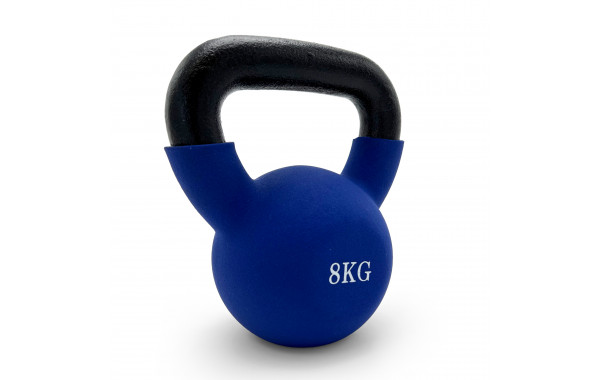 Гиря виниловая 8 кг UnixFit KBVIN8BL Blue 600_380