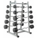 Штанга неразборная обрезиненная 50 кг. Изогнутый гриф VictoryFit VF-DX5500 75_75