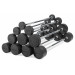 Штанга неразборная обрезиненная 15 кг. Прямой гриф VictoryFit VF-DX4150 75_75