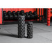 Роллер массажный YouSteel Grid foam roller 330x127мм, черный 75_75