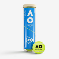 Мячи для большого тенниса,  упаковка 4 шт, ITF Dunlop Australian Open 601602