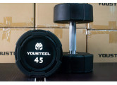 Гантель EVO 45кг полиуретановая YouSteel