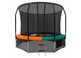 Батут 3,66м Scholle Space Twin 120FT Space GO12FT Green\Orange