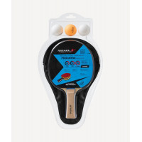 Набор для настольного тенниса Roxel Hobby Progress, 1 ракетка, 3 мяча, чехол