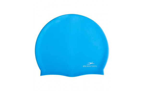 Шапочка для плавания 25DEGREES Nuance Light Blue, силикон, подростковый 600_380