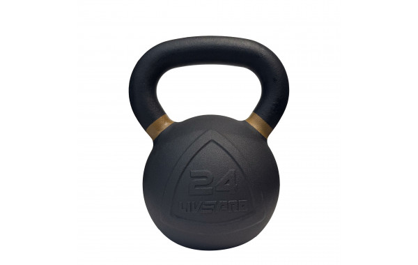 Чугунная гиря 24кг Live Pro Kettlebell LP8049-24 600_380
