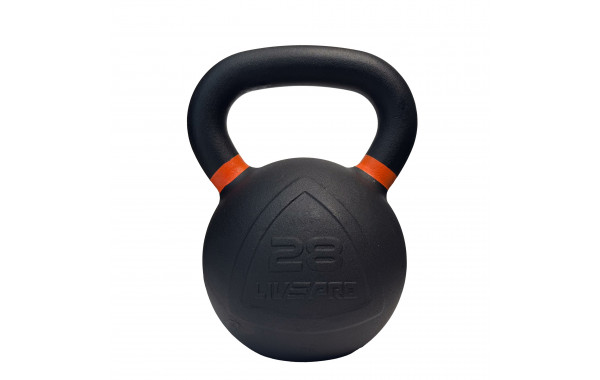 Чугунная гиря 28кг Live Pro Kettlebell LP8049-28 600_380