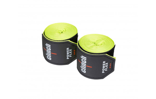 Бинты боксерские 350см Clinch Boxing Hand Wrap Power Flex C239 ярко-зеленый 600_380