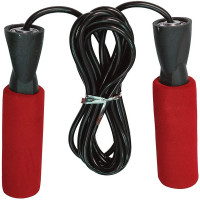 Скакалка с подшипником Sportex D34414-3 красный (JPB-400)
