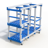 Стеллаж (вариант 4) 1500х585х1250 мм AquaDom