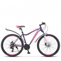 Велосипед 27,5" Stels Miss-7500 D V010 Темно-пурпурный (EP-00005976) 053898