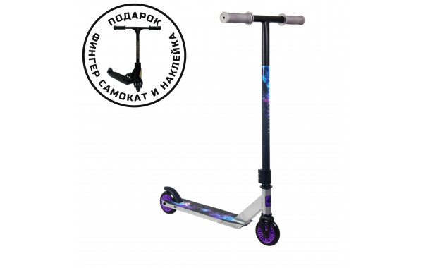 Самокат трюковый 100мм Sport Collection CK-ST100-61 grey 600_380