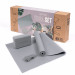 Набор для йоги Myga Yoga Starter Set RY1502 серый 75_75