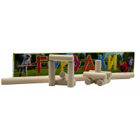 Игра Городки (2 биты + 10 городков)