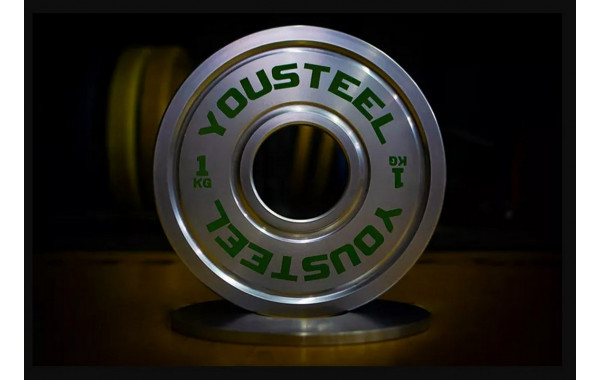 Стальной диск + хром 1 кг YouSteel 600_380
