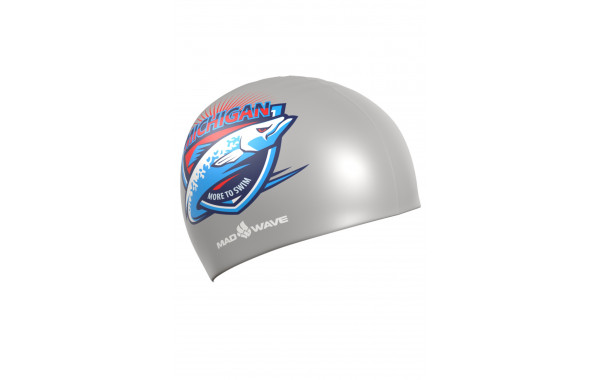 Силиконовая шапочка MadWave Michigan M0558 35 0 00W Серебро 600_380