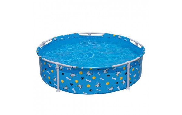 Каркасный бассейн для животных 122х30,5см Bestway Fetchin' Fun Pet Play Pool 561KM 600_380