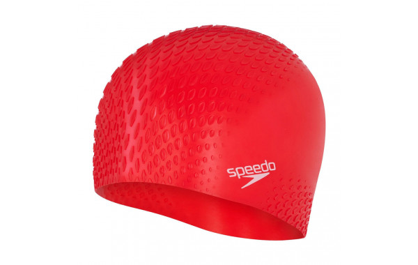 Шапочка для плавания Speedo Bubble Cap, 8-139546446, красный 600_380
