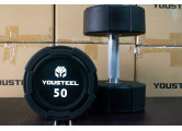 Гантель EVO 50кг полиуретановая YouSteel