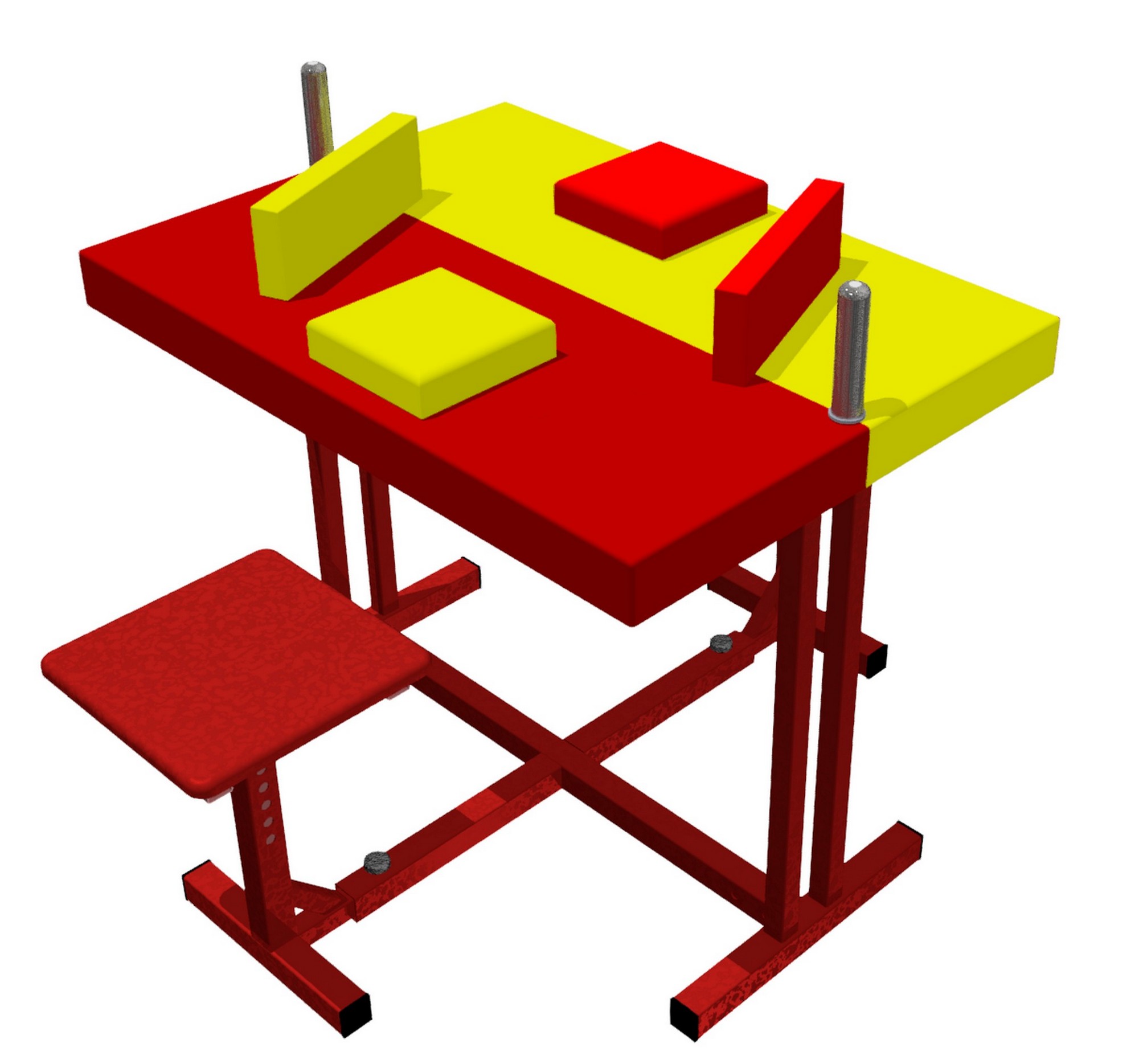 Стол для армрестлинга ФСИ стандарта Waf сидя 9105 2000_1868