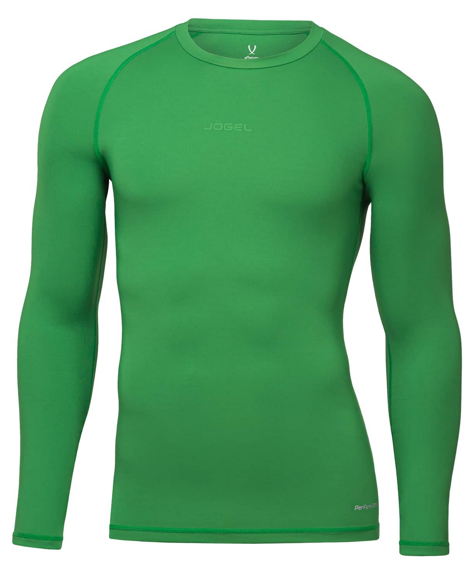 Футболка компрессионная с длинным рукавом Jogel PerFormDRY Baselayer Tee LS 2, зеленый 1663_2000