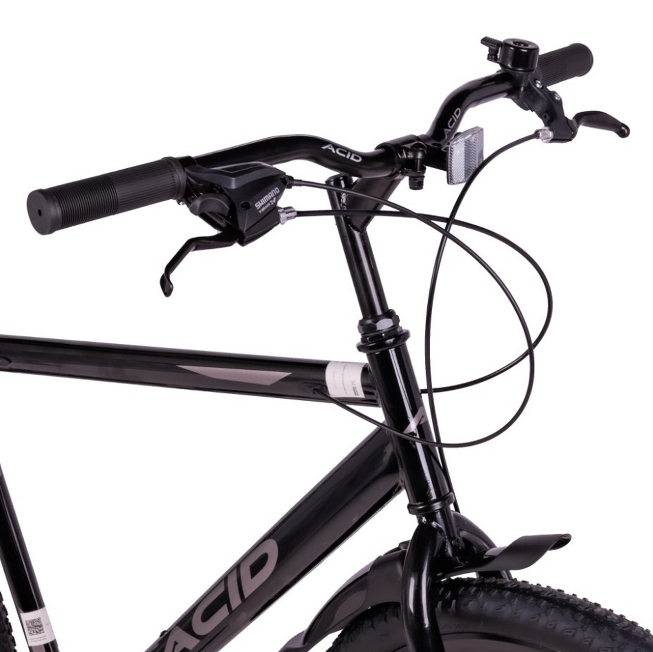 Велосипед 27,5" Acid F 730 D 053977 Black\Gray 1281_1280