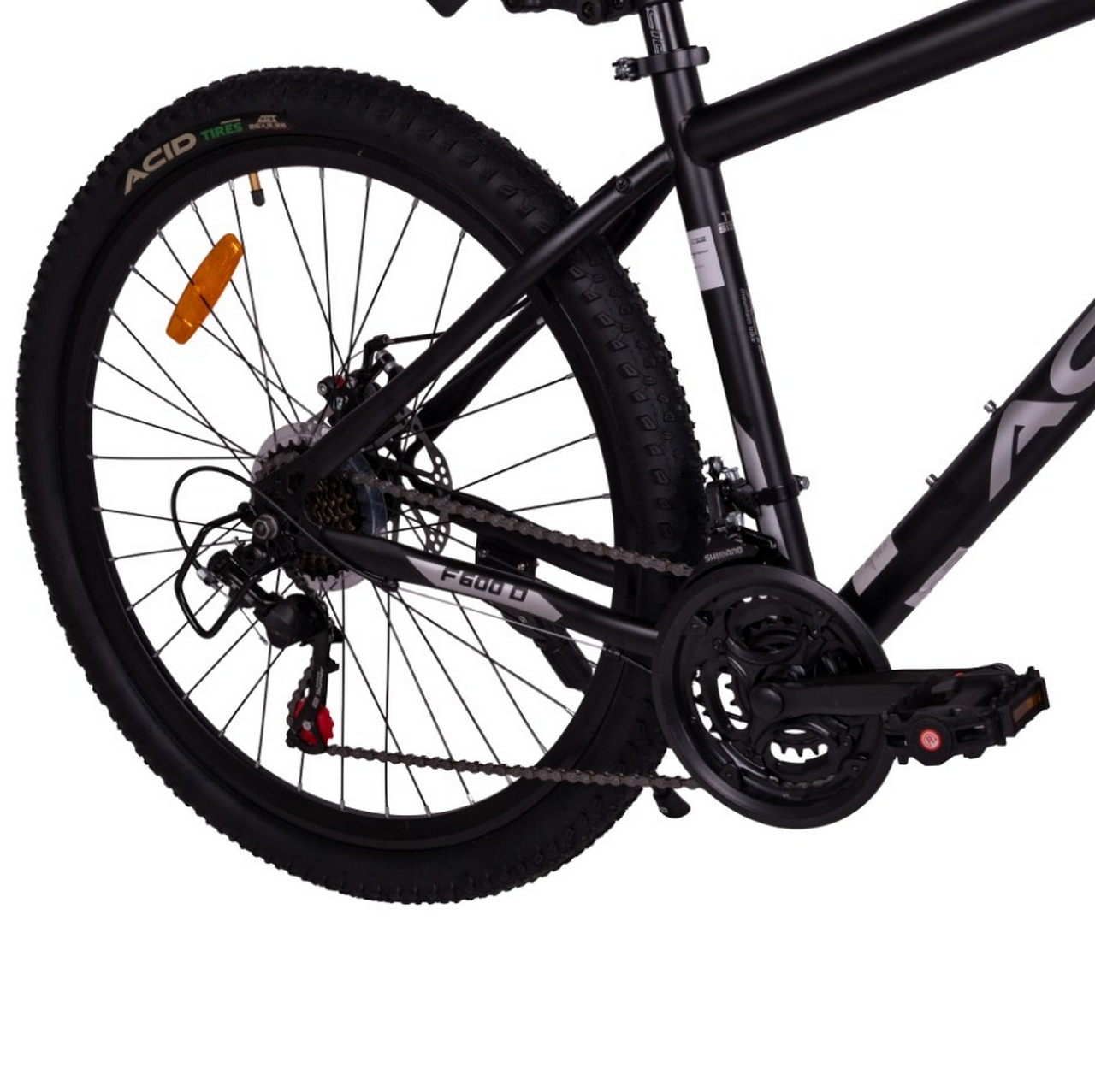 Велосипед 26" Acid F 600 D Black 053960 Flat\Silver 1280_1277