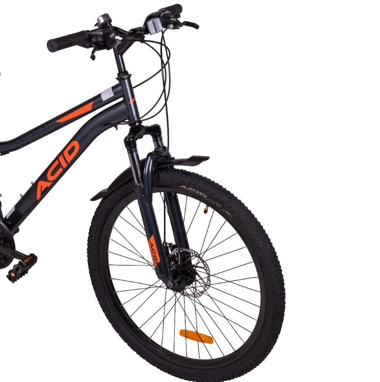 Велосипед 26" Acid F 610 D Dark 053962 Gray\Orange 1276_1280