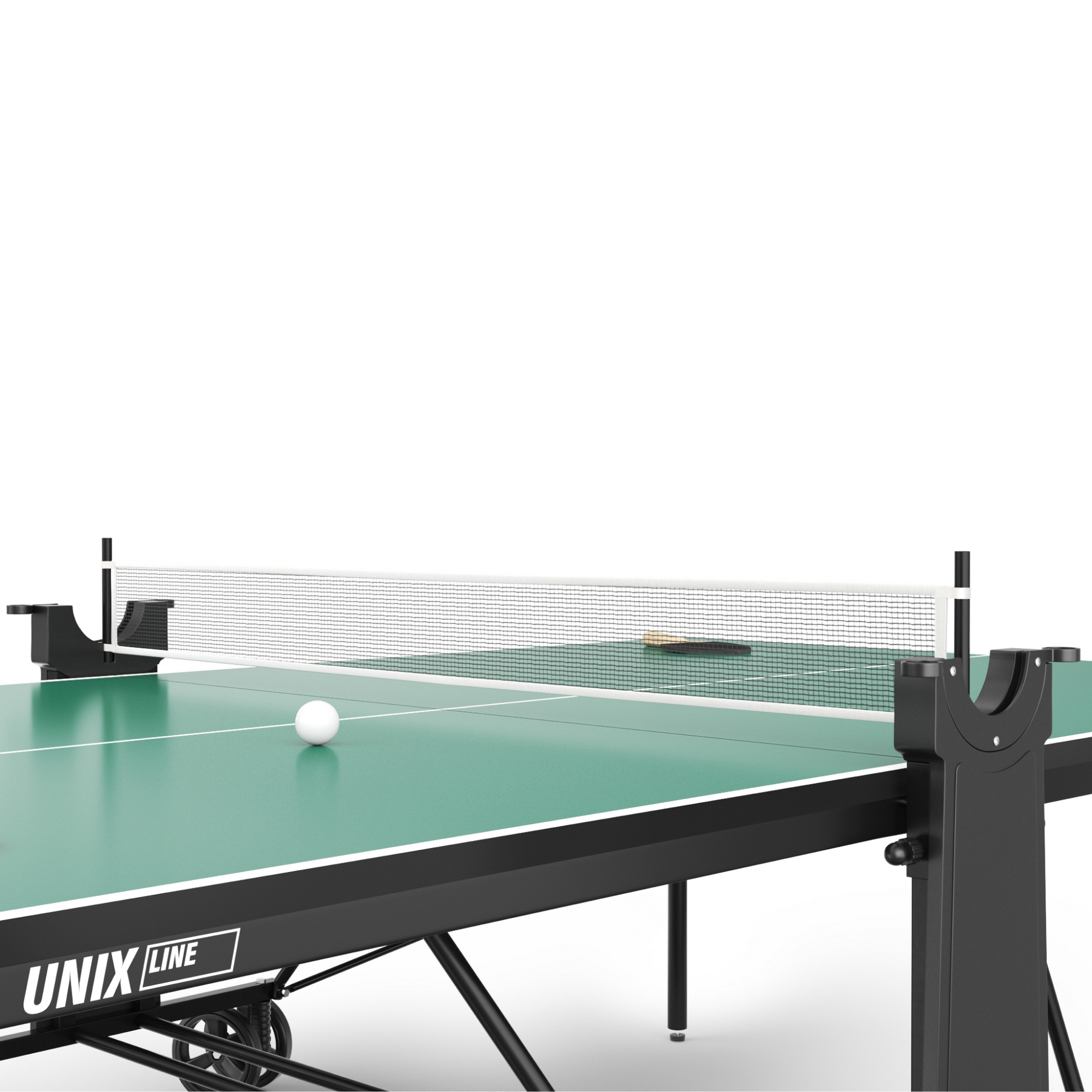 Теннисный стол Unix Line Compact indoor 18mm MDF TT18СINDGR Green 1999_2000
