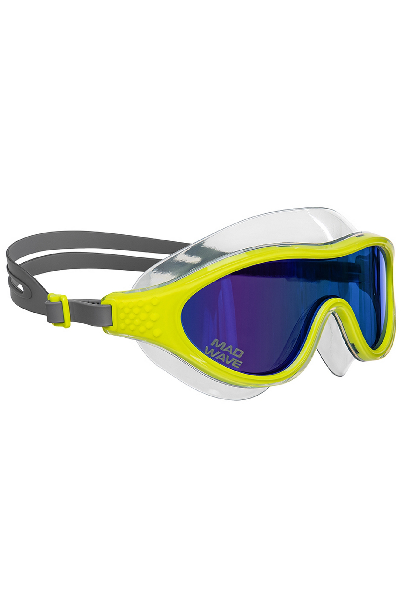 Маска для плавания Mad Wave Shade rainbow M0464 03 0 10W Салатовый 1333_2000