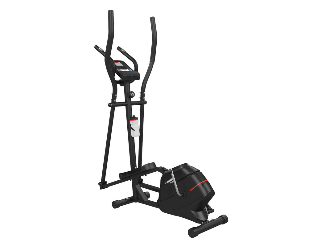 Эллиптический тренажер UnixFit SL-350 Black (коврик в подарок) 1067_800