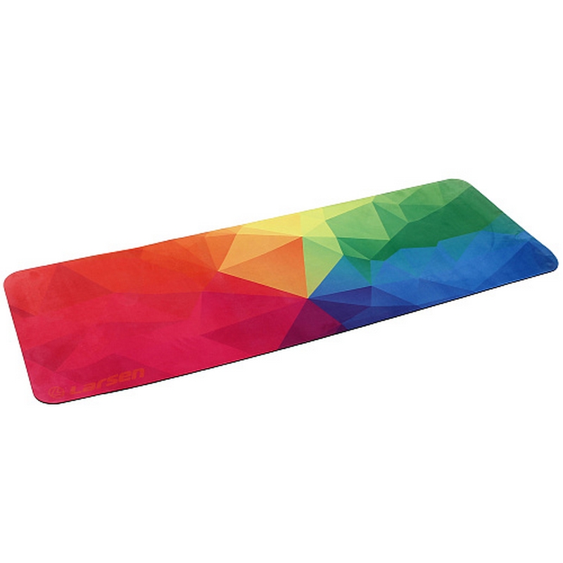 Коврик для фитнеса и йоги, microfiber, 183х61х0,3см Larsen Style 5 800_800