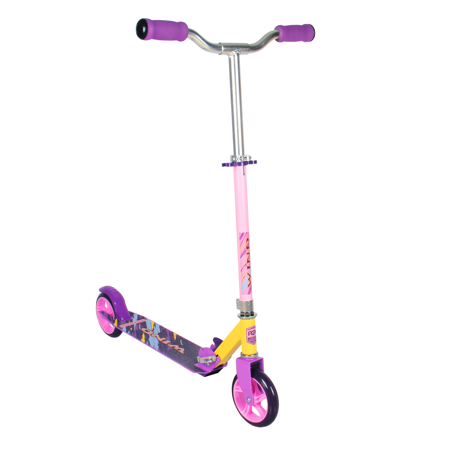 Самокат 145мм RGX WIND violet 1500_1500
