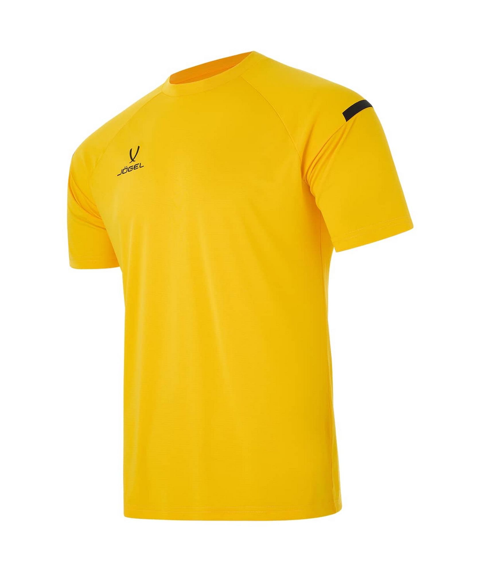 Футболка тренировочная Jogel CAMP 2 Training Poly Tee, желтый\черный 1663_2000