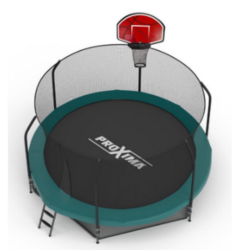 Баскетбольный щит с кольцом для батутов Proxima Premium CFR-BH 747_800