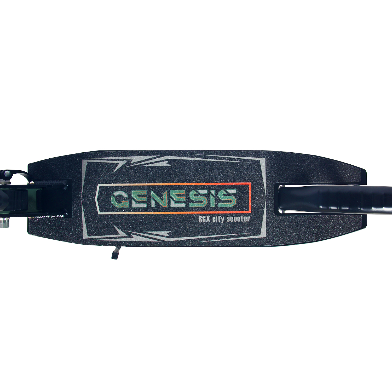 Самокат 200мм (100% алюминий, передний амортизатор) RGX GENESIS black 1500_1500