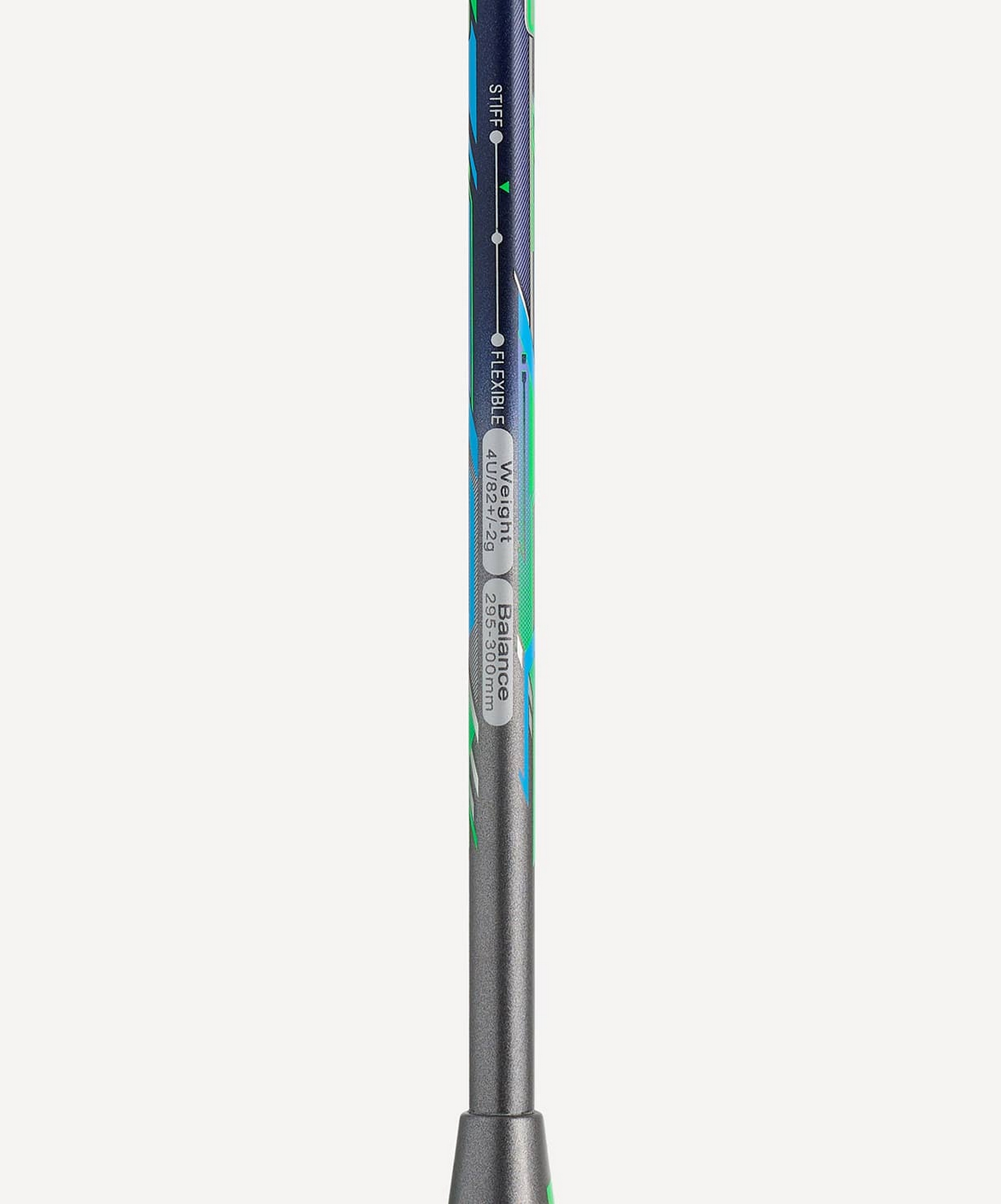 Ракетка для бадминтона Wish Carbon Pro 98, серый\зеленый 1663_2000