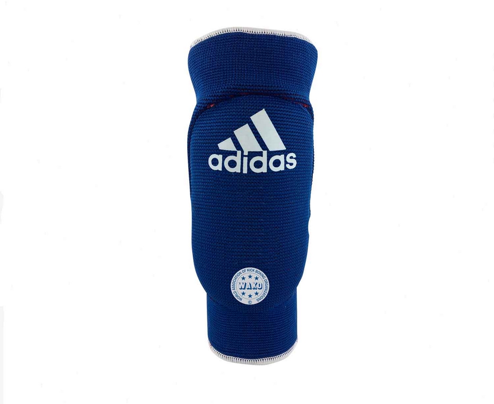 Защита локтя двухсторонняя Adidas WAKO Elasticated Elbow Guard Reversible сине-красная adiWAKOEB01 979_800