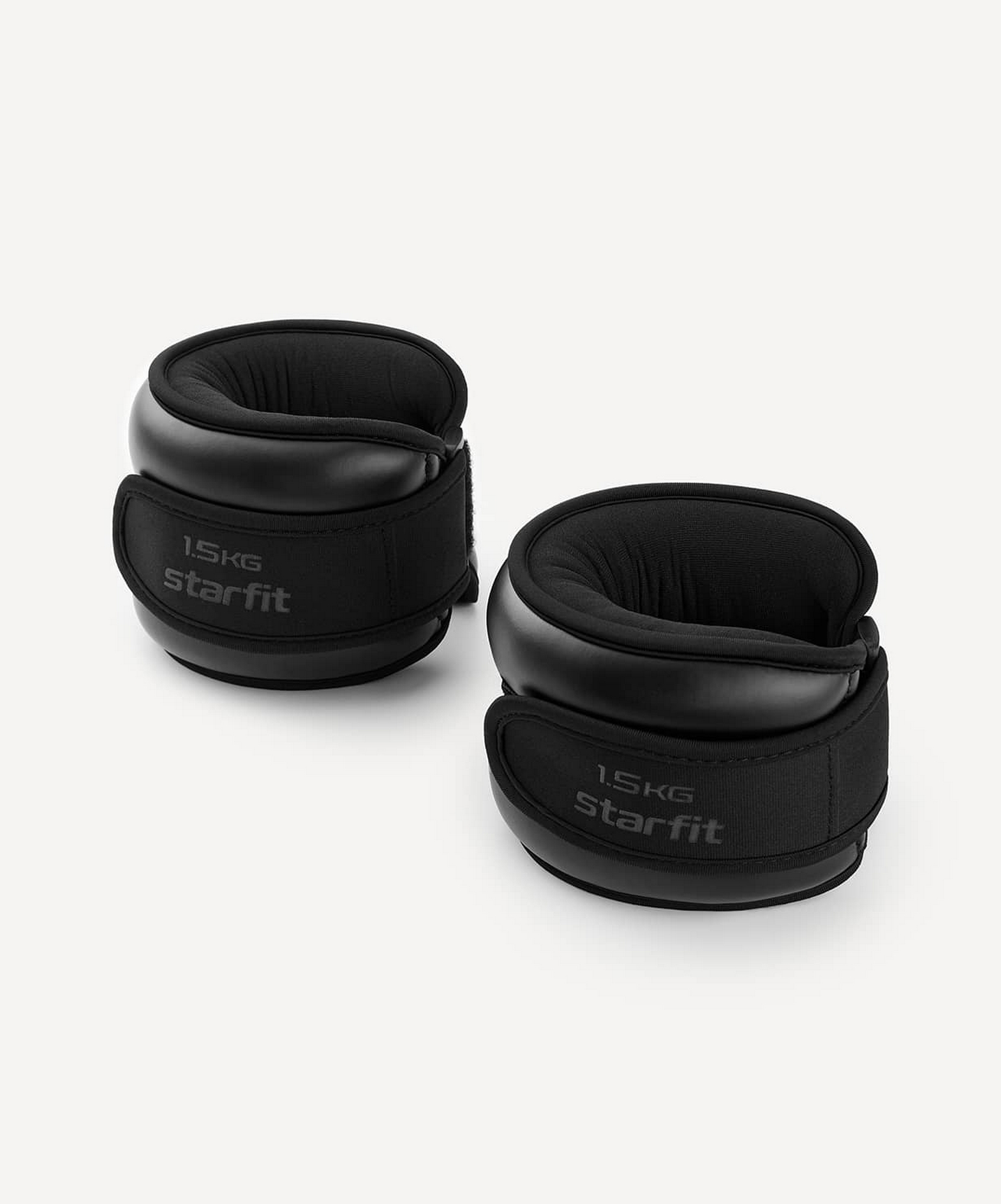 Утяжелители 1,5кг Star Fit WT-701 черный 1663_2000