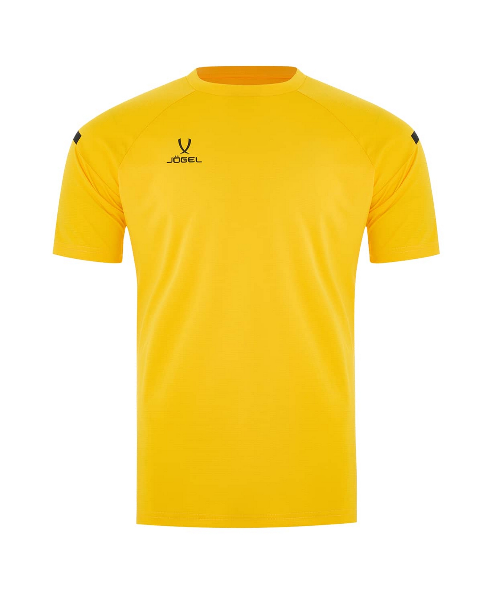Футболка тренировочная Jogel CAMP 2 Training Poly Tee, желтый\черный 1663_2000
