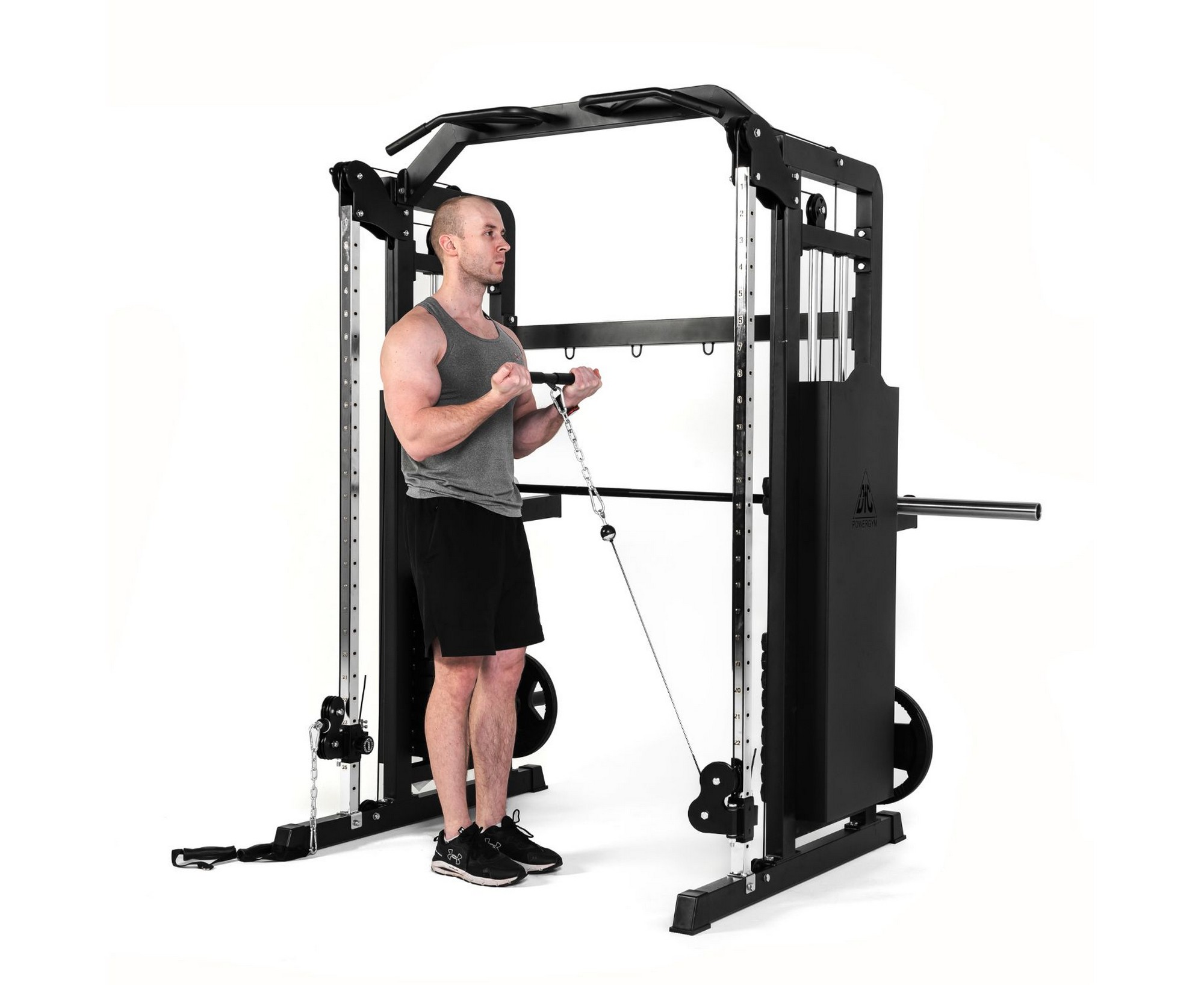 Кроссовер, силовая рама DFC PowerGym D700/2 2000_1636