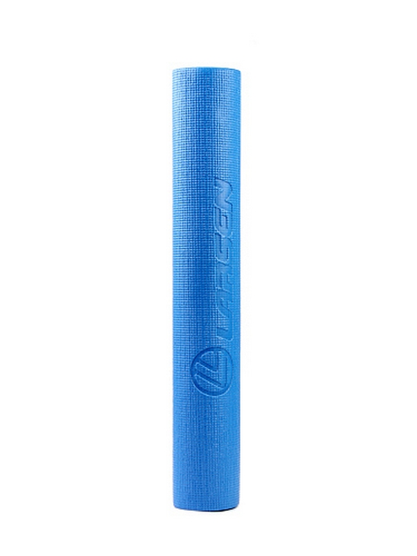 Коврик для фитнеса и йоги 173х61х0,4см Larsen PVC, синий 600_800