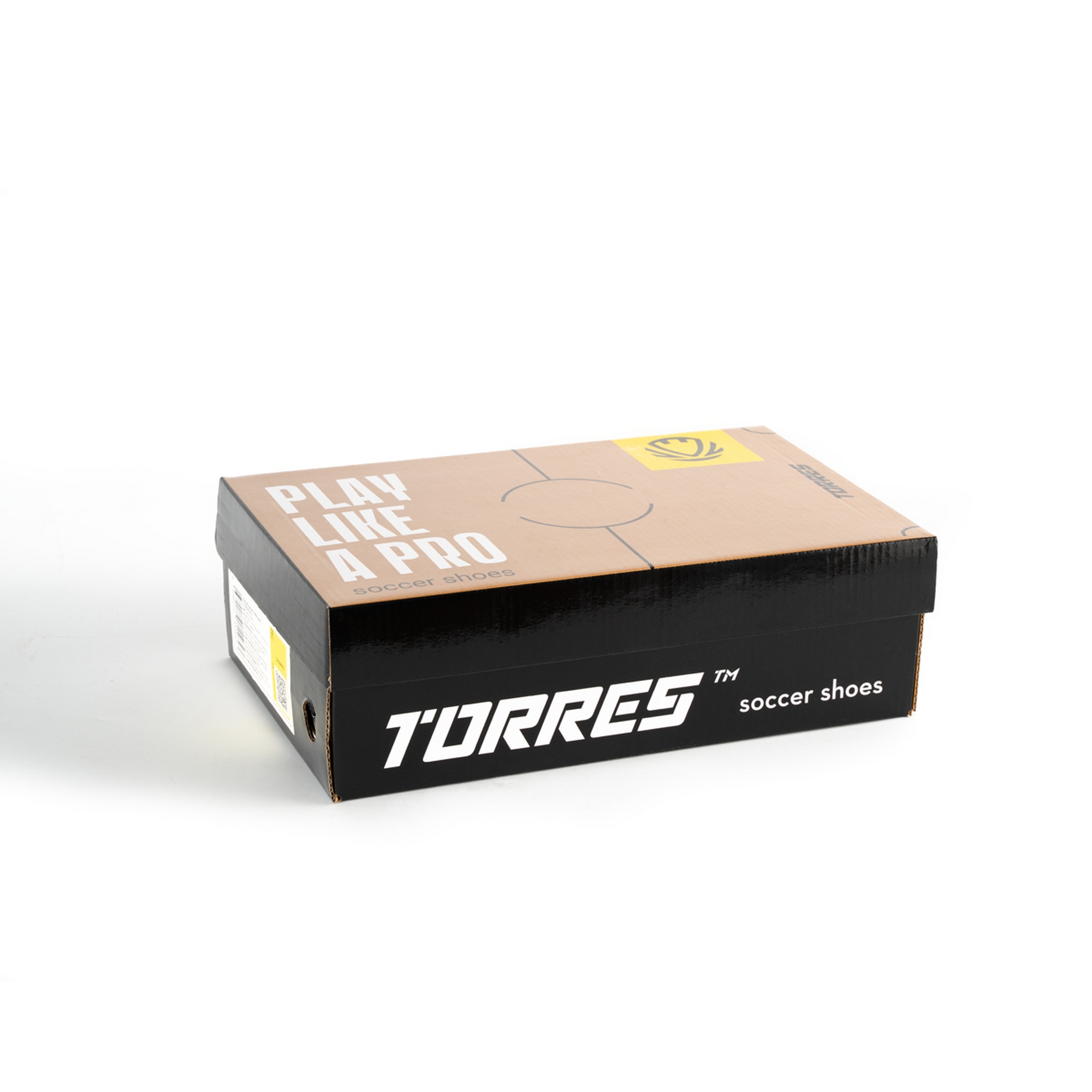 Бутсы футбольные (многошиповки) подростковые Torres BOLA-J TS2342310-271 с носком, белый 2000_2000