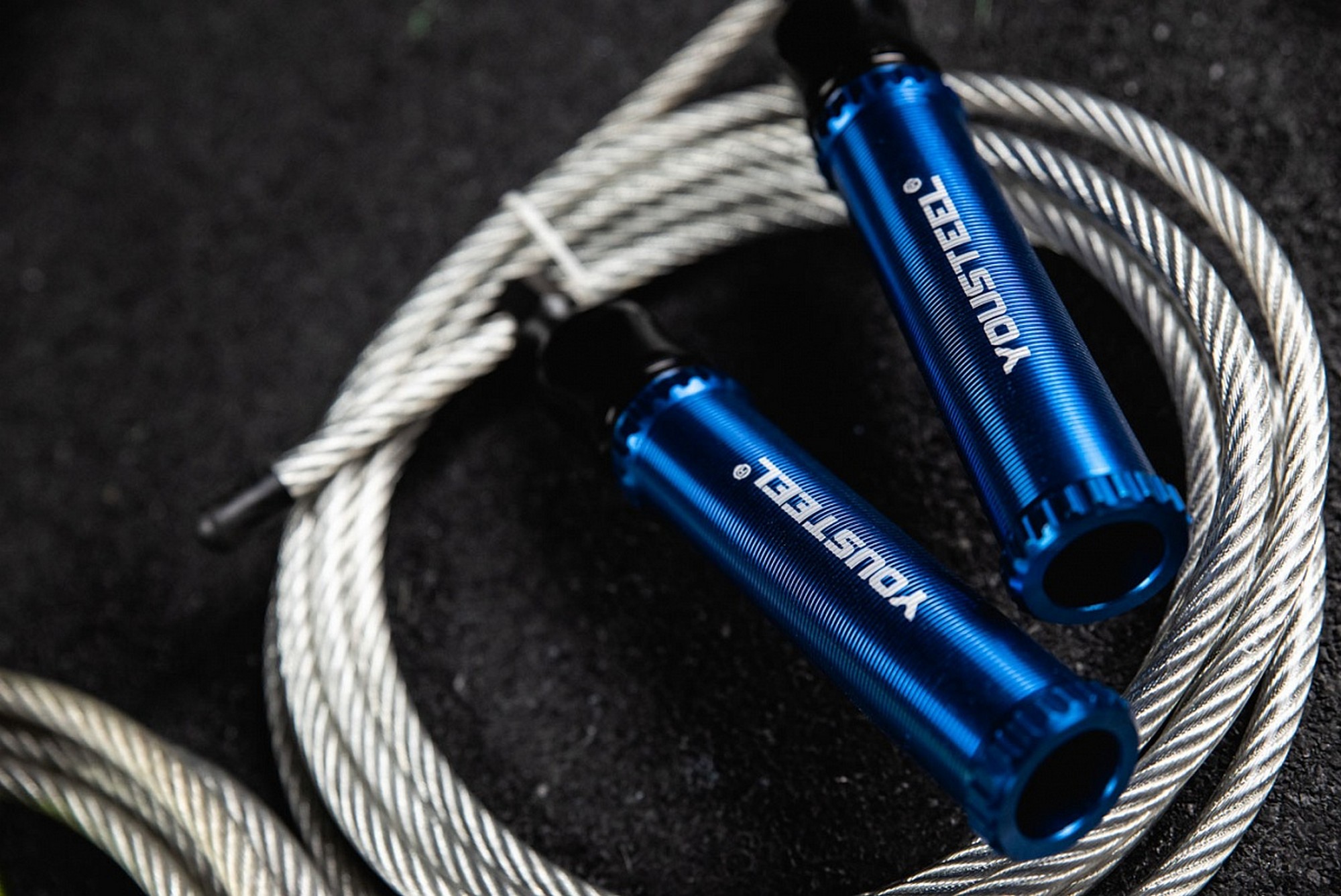 Скакалка YouSteel Heavy jump rope синий 2000_1337