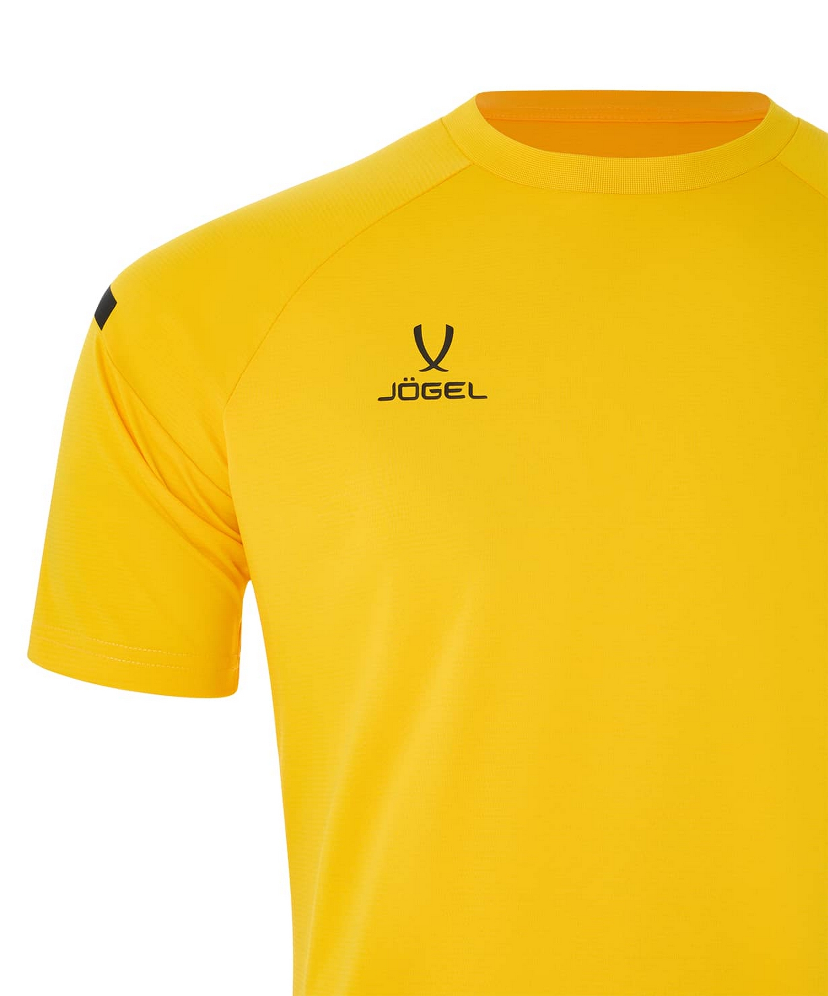 Футболка тренировочная Jogel CAMP 2 Training Poly Tee, желтый\черный 1663_2000