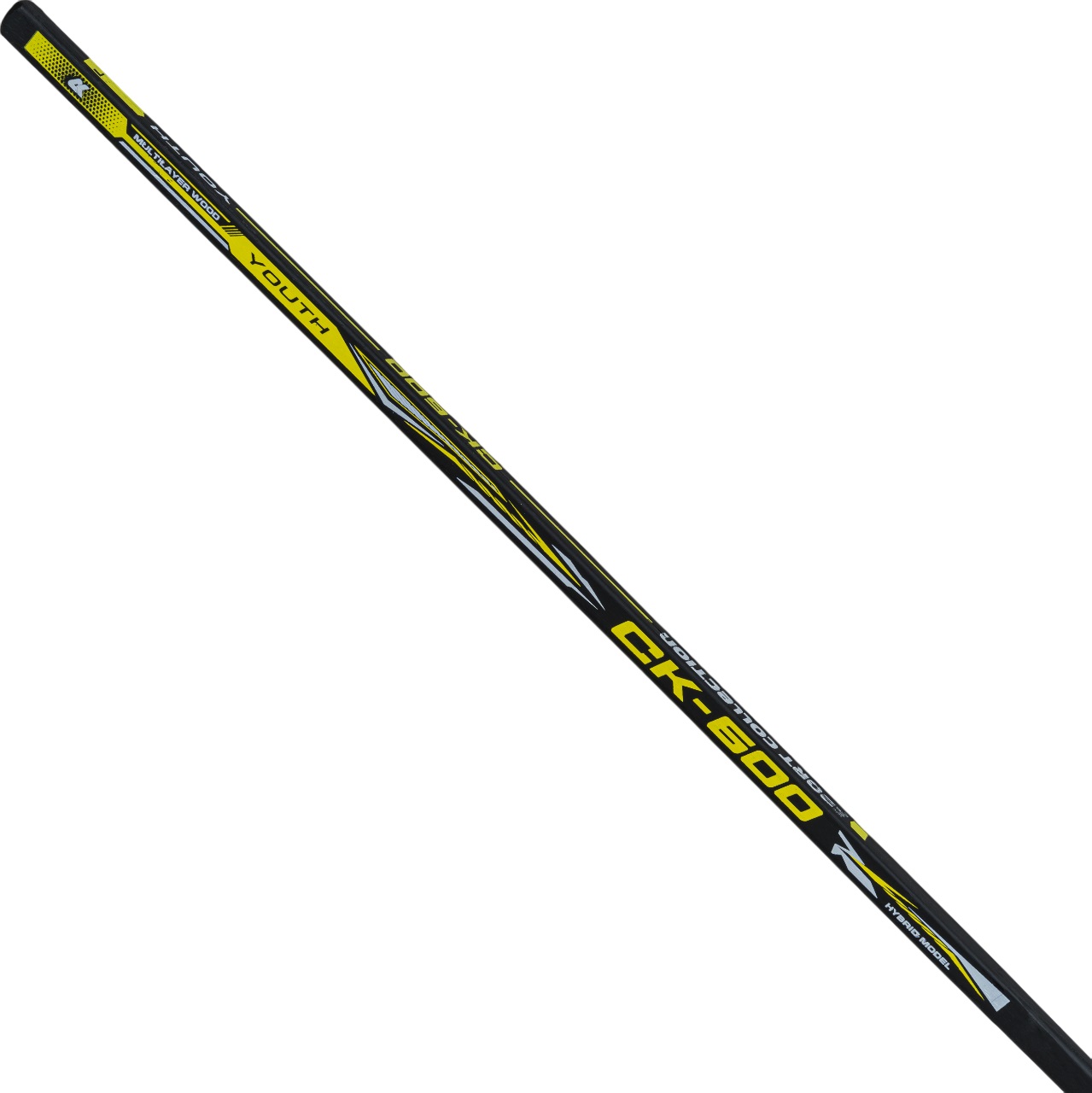Клюшка для х/ш, YOUTH L RGX CK-600 Yellow\White (Продается только по 10шт) 1279_1280
