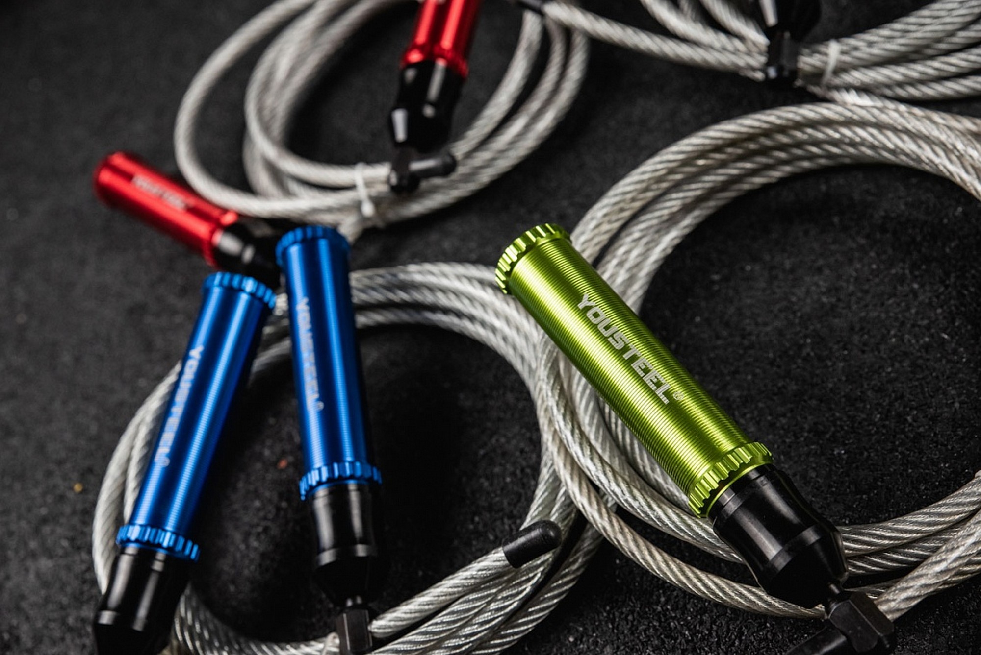 Скакалка YouSteel Heavy jump rope красный 2000_1337