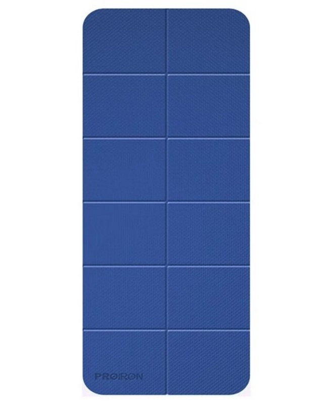 Коврик складной для йоги и фитнеса 183x61x0,6см TPE PROIRON КС0601 синий 663_800